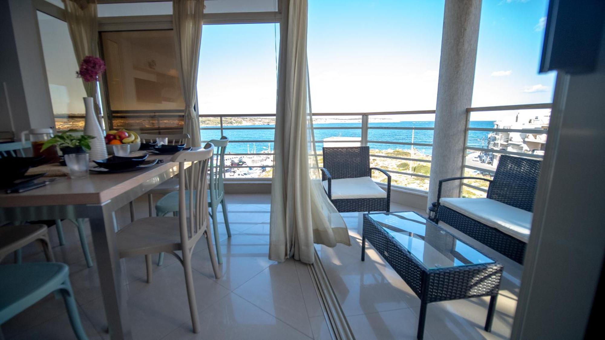 Mellieha Bay 3 Bedroom Apartment "Coastal Comfort" Eksteriør bilde